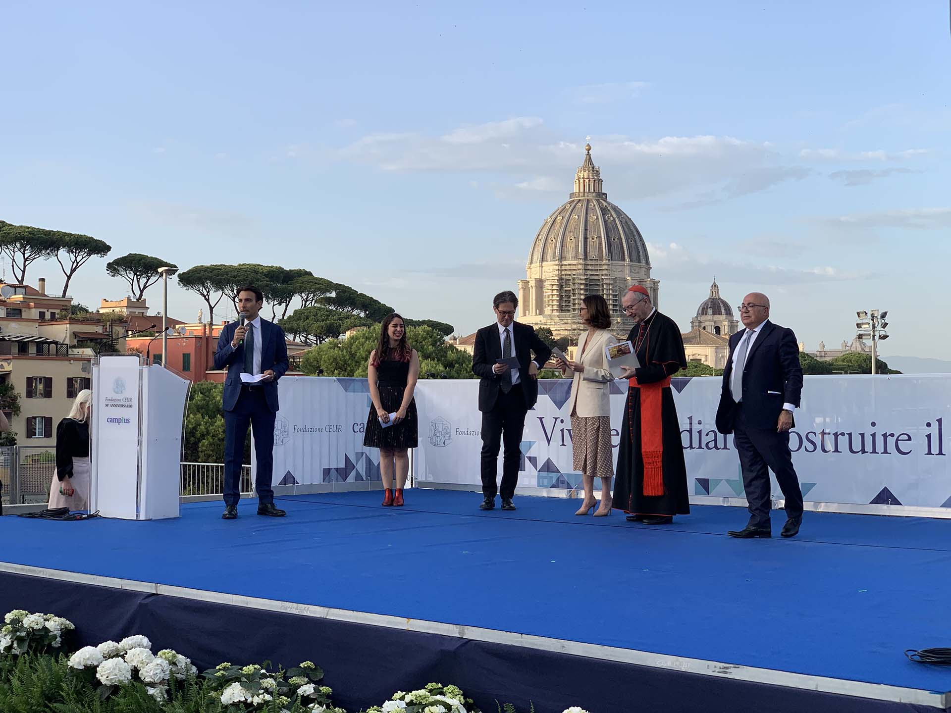 Inaugurazione del nuovo Collegio Universitario Camplus San Pietro a Roma
